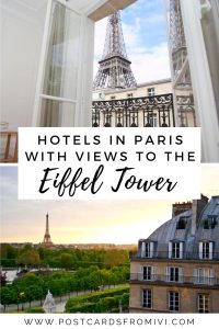  Best Paris hotels with Eiffel Tower views