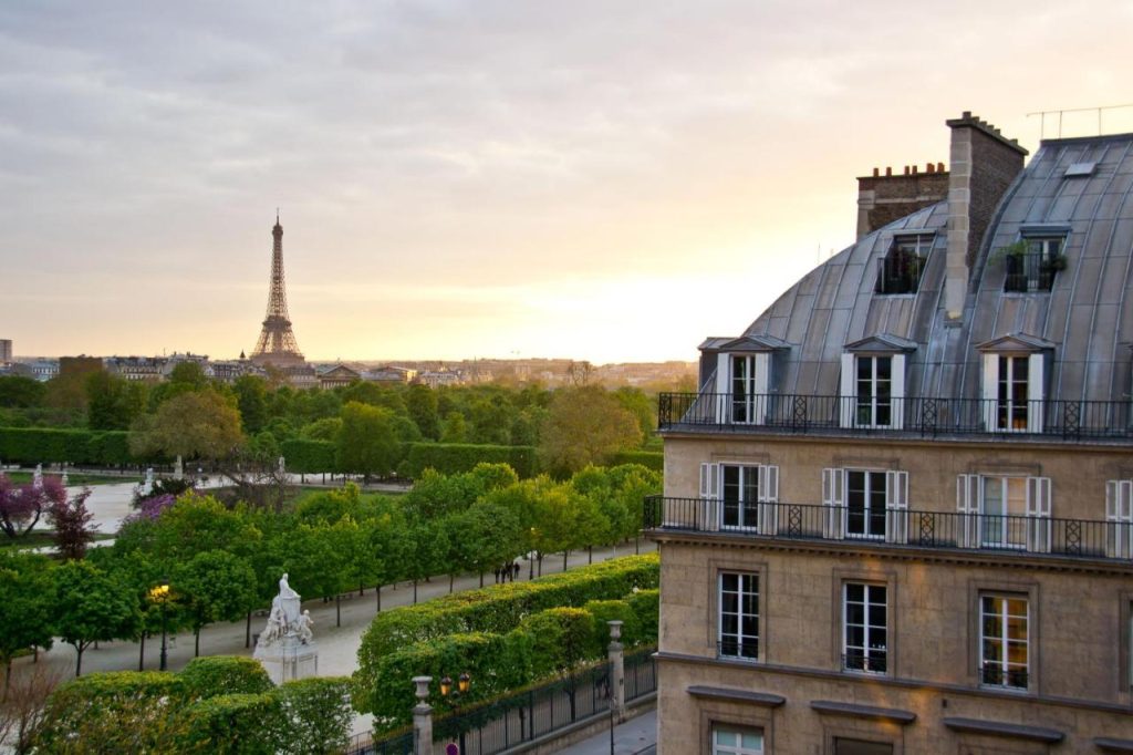 Best Paris hotels with Eiffel Tower views