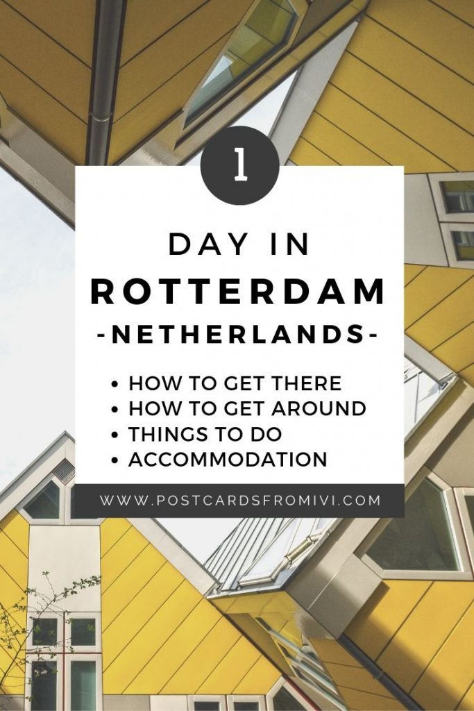 What to see in one day in Rotterdam