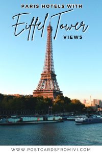 Best Paris hotels with Eiffel Tower views