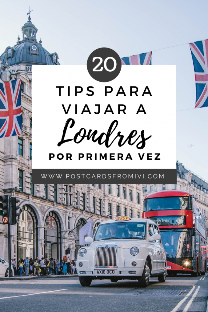 20 Consejos para viajar a Londres por primera vez